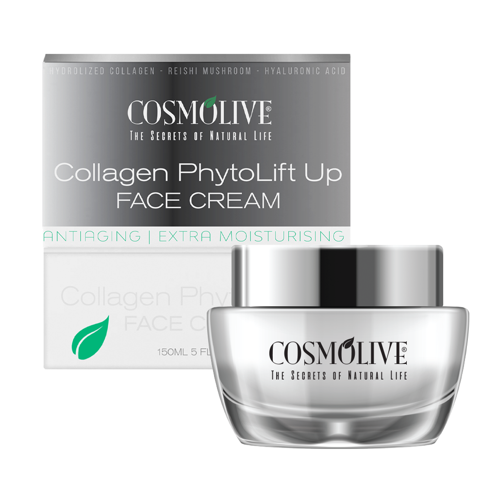 ANTIAGING-CREAM.png COSMOLIVE Antiwrinkle Collagen Face Cream 50 ml (With single box and glass bottle) - Image 1