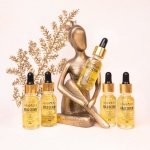 Gold Serum 24K Gold Drop 20 ml From COSMOLIVE (With single box and glass bottle) - Image 2