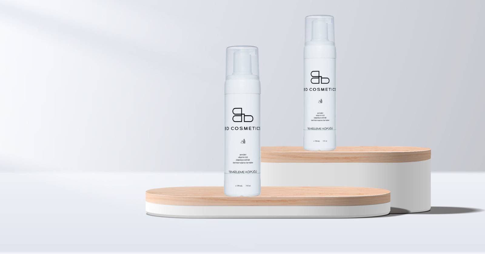 CLEANING FOAM FROM BD COSMETICS, 150 ML